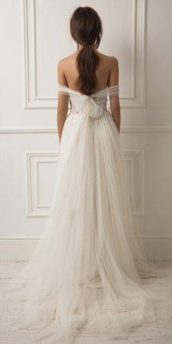lihi hod wedding dresses flowy a line off the shoulder open back