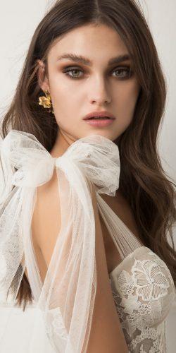 lihi hod wedding dresses lace sweetheart neckline with beautiful shoulder bows