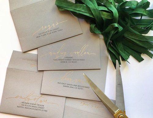 paste grey envelopes how to address save the dates annerobincallig