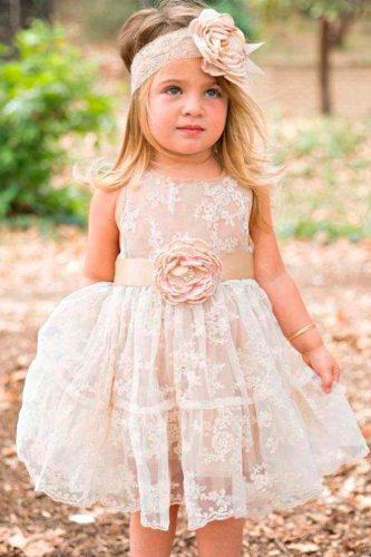 vintage flower girl dress
