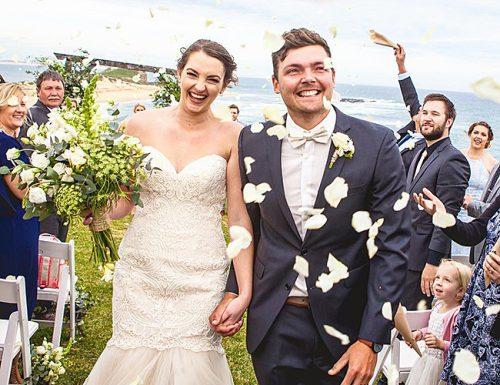 wedding roles newlyweds flowers married couple