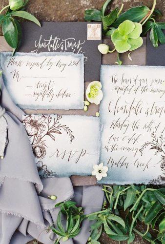 wedding splurges perfect grey invitations luna de mare photography