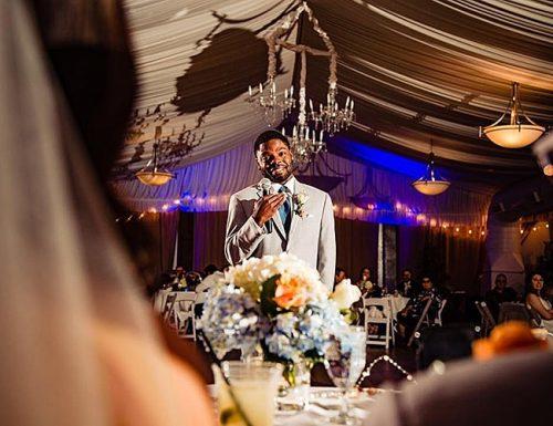 wedding toasts celebration dinner guest