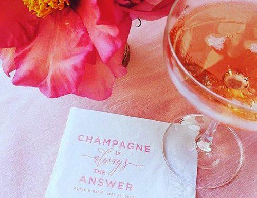 wedding toasts champagne dinner design