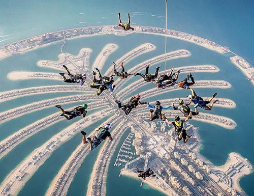 bachelor party ideas skydiving dubai friends