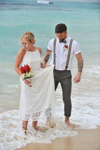 24 Men S Wedding Attire For Beach Celebration Page 6 Of 8 Mens Wedding Attire Beach With Suspenders Tie Nhiyakaye Photography