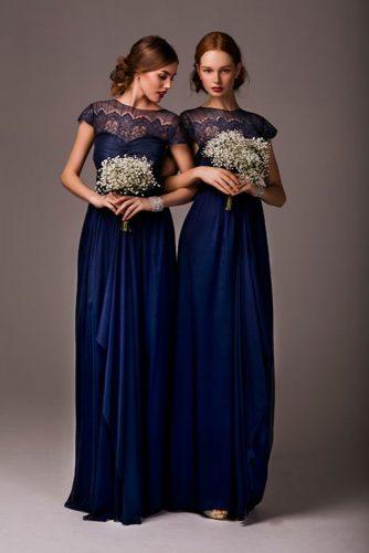 victorian bridesmaid dresses long with cape sleeves lace for wedding