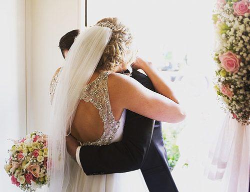 wedding bible verses ride and groom hug