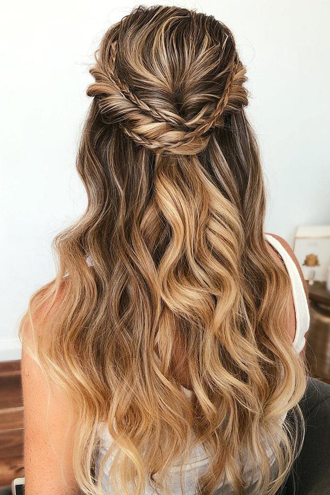 30 Wedding Hairstyles Half Up Half Down With Curls And Braid 30-wedding-hairstyles-half-up-half-down-with-curls-and-braid