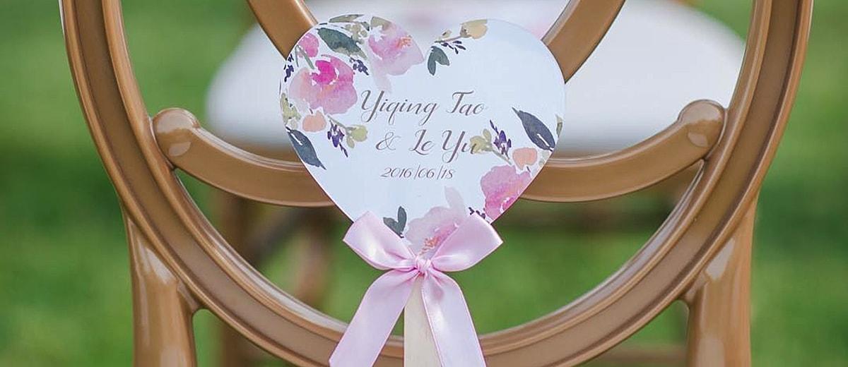 6 Wedding Program Fans Ideas Wedding Forward