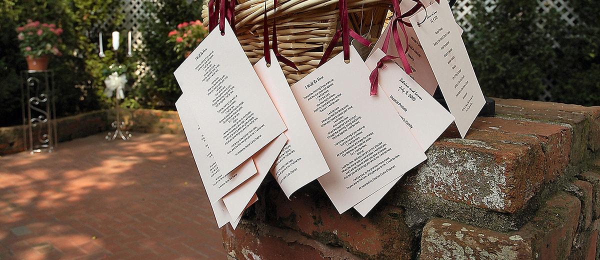 Wedding Programs Wording Etiquette And Samples Wedding Forward