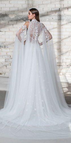 wedding dresses with capes 2019