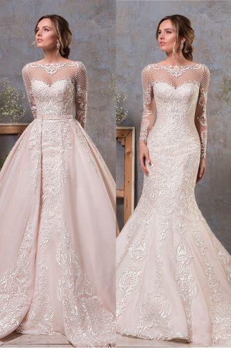 convertible mermaid wedding dress