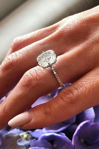engagement ring designers cushion cut diamond solitaire