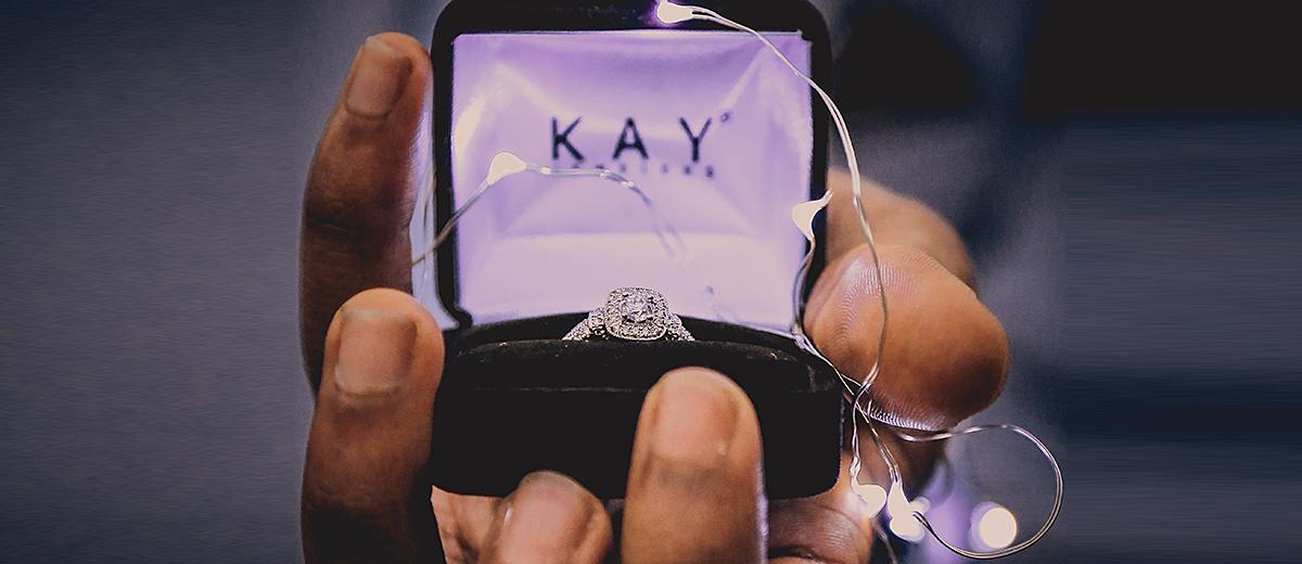 kay jewelers engagement rings gift with gold diamond engagement ring