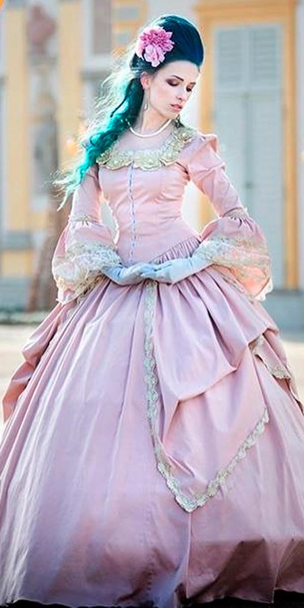 Medieval wedding dress