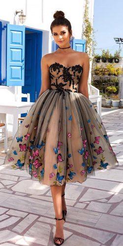 27 Wedding Guest Dresses For Every Seasons Style Wedding Guest Dresses Summer Tea Length Sweethart Strapless Modern Fl Crystal Design