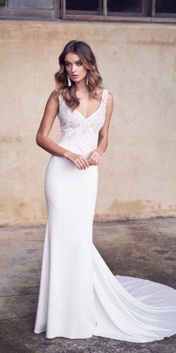 simple fitted wedding dresses