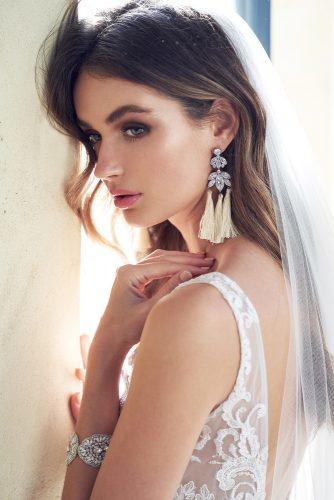anna campbell bohemian romantic hand beaded with rhinestones tassel earrings