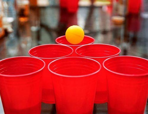bachelorette party games: beer pong