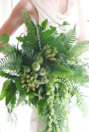 elegant wedding bouquets big green bouquet atelieroui