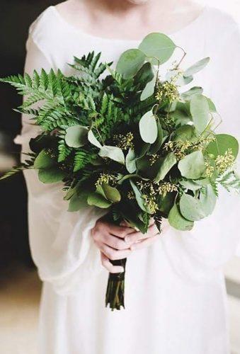 elegant wedding bouquets total green bouquet agma studio dekoracji