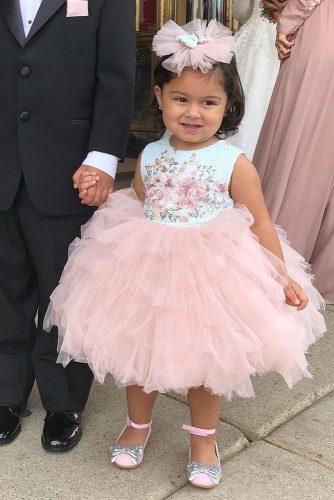 flower girl dresses tutu skirt pink itty bitty toes