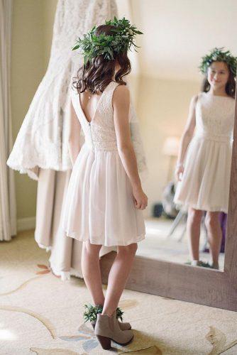flower girl dresses v back rustic sleeveless audra wrisley photo
