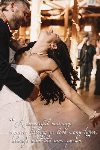 marriage quotes romantic quotes bride and groom happy dancing together