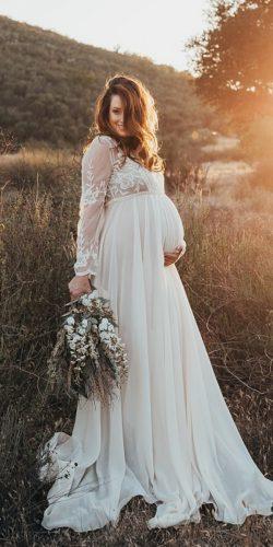 24 Maternity Wedding Dresses For Moms To Be Wedding Forward