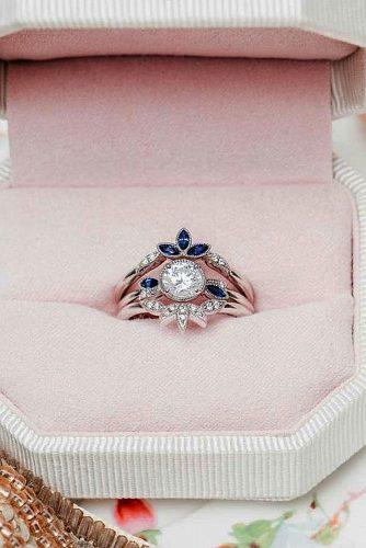 top engagement ring ideas round cut unique bands sapphire