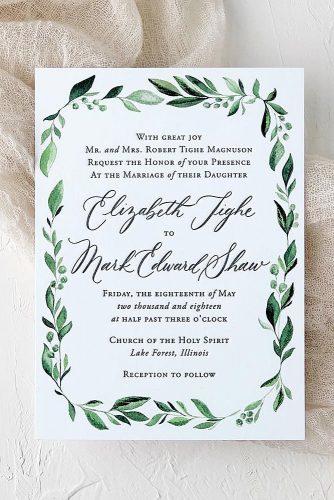 Wedding Invitation Wording Examples and Details | Wedding ...