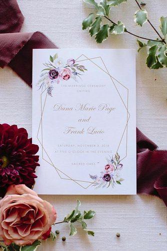 wedding programs boho