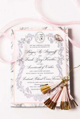 wedding programs custom stamp