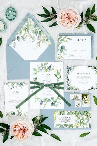 wedding programs floral design