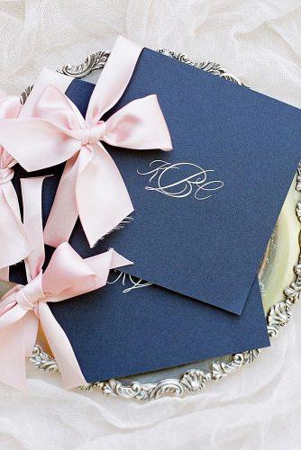 wedding programs ribbon bows