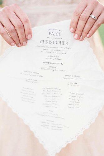 wedding programs unique design