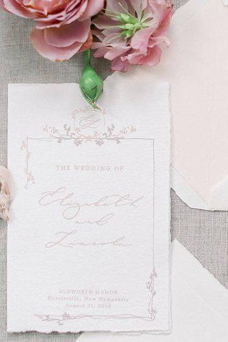 wedding programs vintage