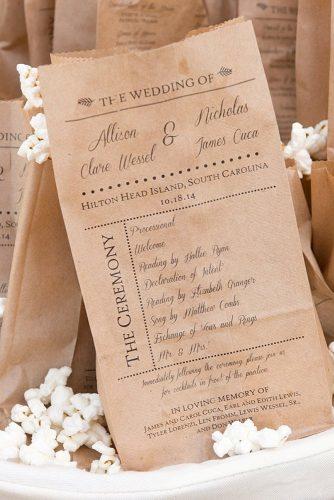 wedding programs wedding program bag