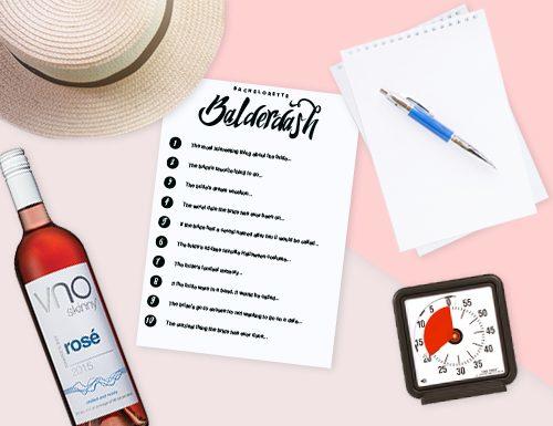 Bachelorette Balderdash dirty