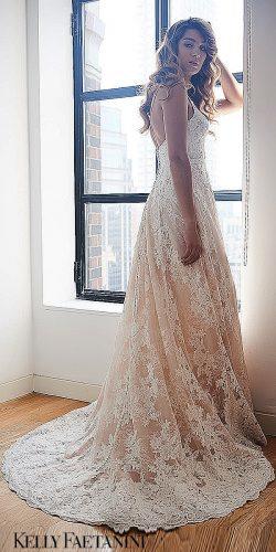 kelly faetanini wedding dresses lace spaghetti bare natural gown 0608 maia
