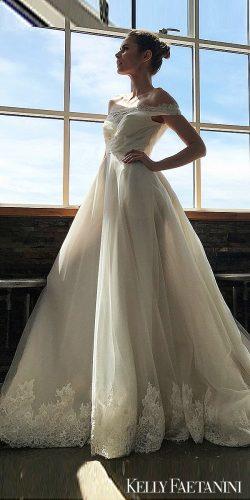 kelly faetanini wedding dresses natural ivory strapless ballgown miranda
