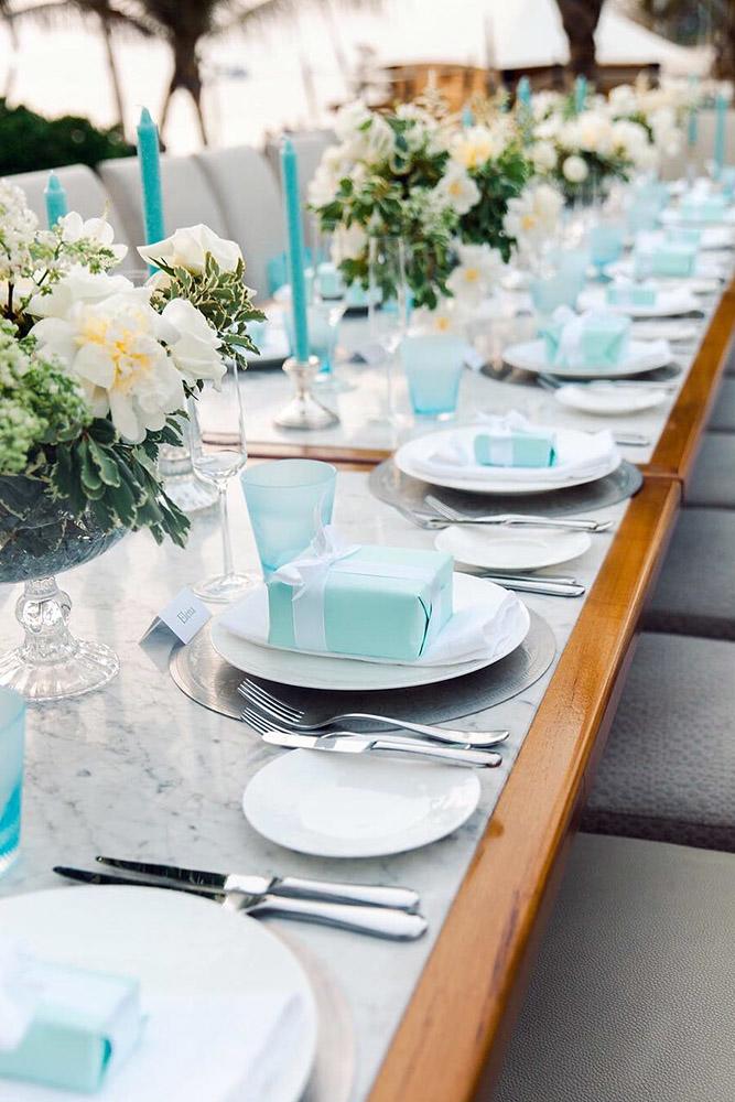 30 Awesome Tiffany Blue Wedding Decorations Wedding Forward