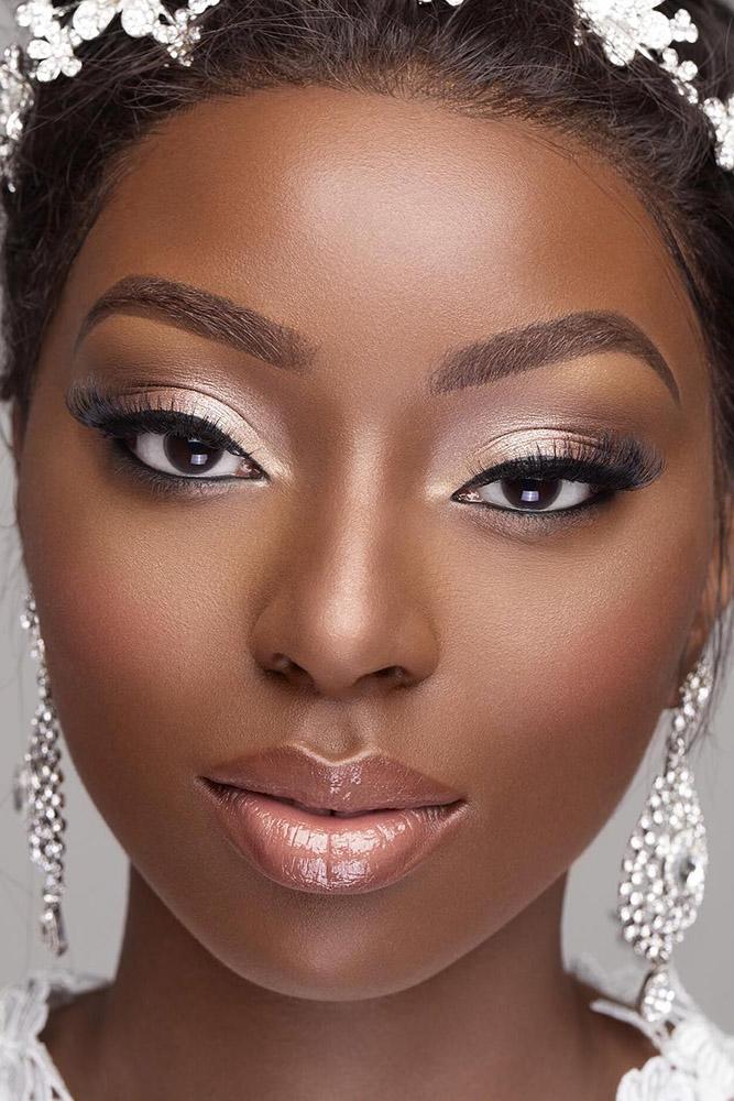 30 Black Bride Makeup Ideas | Page 11 of 11 | Wedding Forward