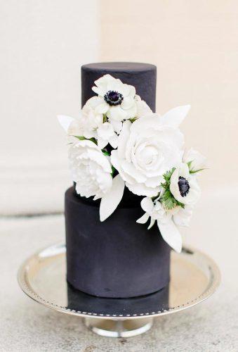 black wedding cake small cake for wedding kate elizabeth photography