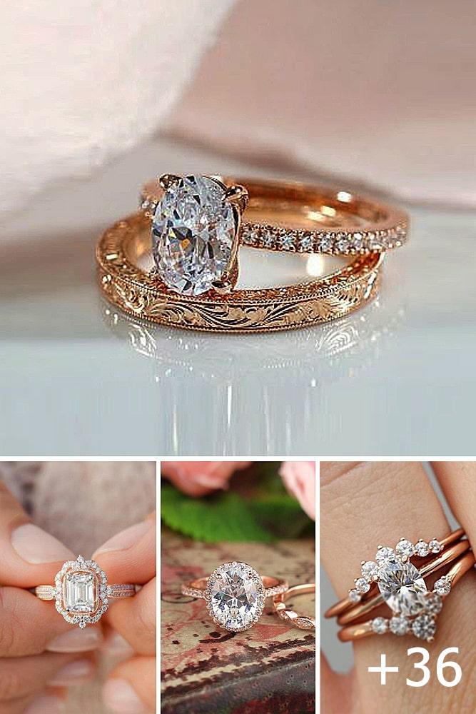 36 Rose Gold Engagement Rings That Melt Your Heart | Page 2 of 7 ...