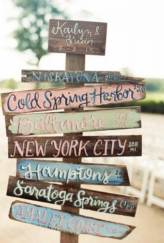diy wedding decorations rustic wedding sign Lindsay Madden Photography