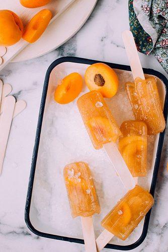mexican apricot paletas for summer weddings