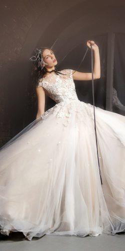  predrag djuknic wedding dresses a line illusion top lace blush 2017