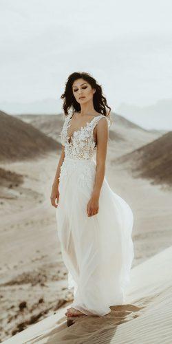 predrag djuknic wedding dresses a line v neckline floral sleveless 2018